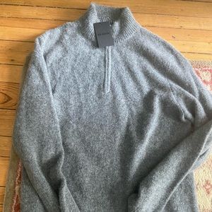 NAADAM cashmere sweater quarter zip
